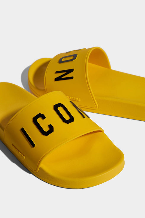 DSQUARED2 BE ICON Unisex Slides - Unisex Slides